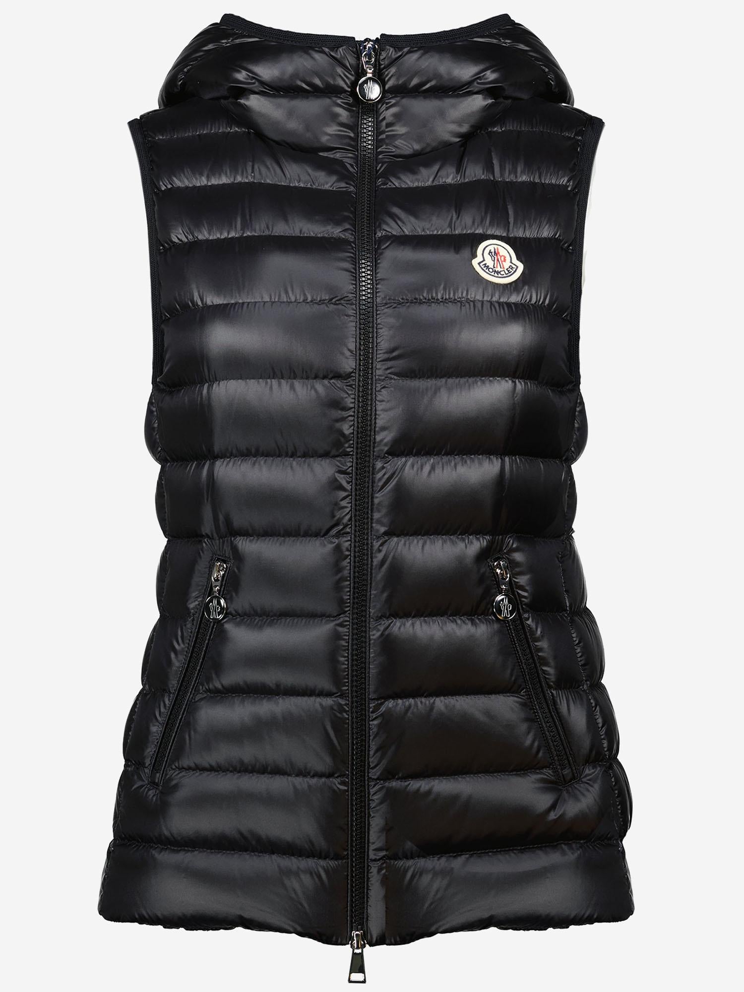 GILET IMBOTTITO IN PIUMA CON CAPPUCCIO GLYGOSSE 1A00098 597YG999 MONCLER 