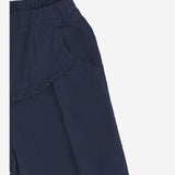 PANTALONI IN COTONE CON VOLANT DECORATIVO 25W150 DARKBLUE 1+ IN THE FAMILY KIDS 