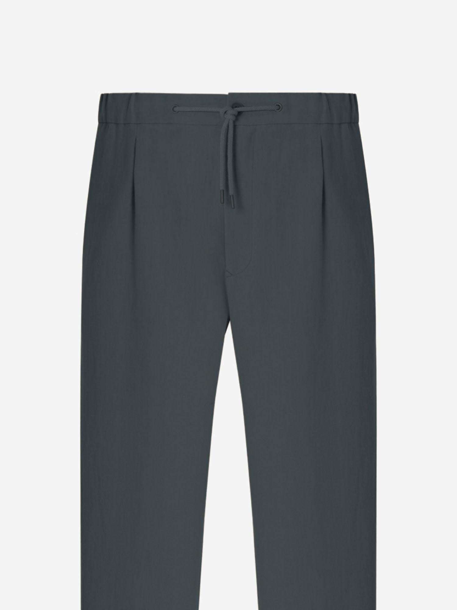 PANTALONI IN TELA DI LINO GM001625 TE10954U7123 GIORGIO ARMANI 