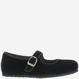 BALLERINE SANTA CLARITA IN VELLUTO 1030802 BLACK BIRKENSTOCK 