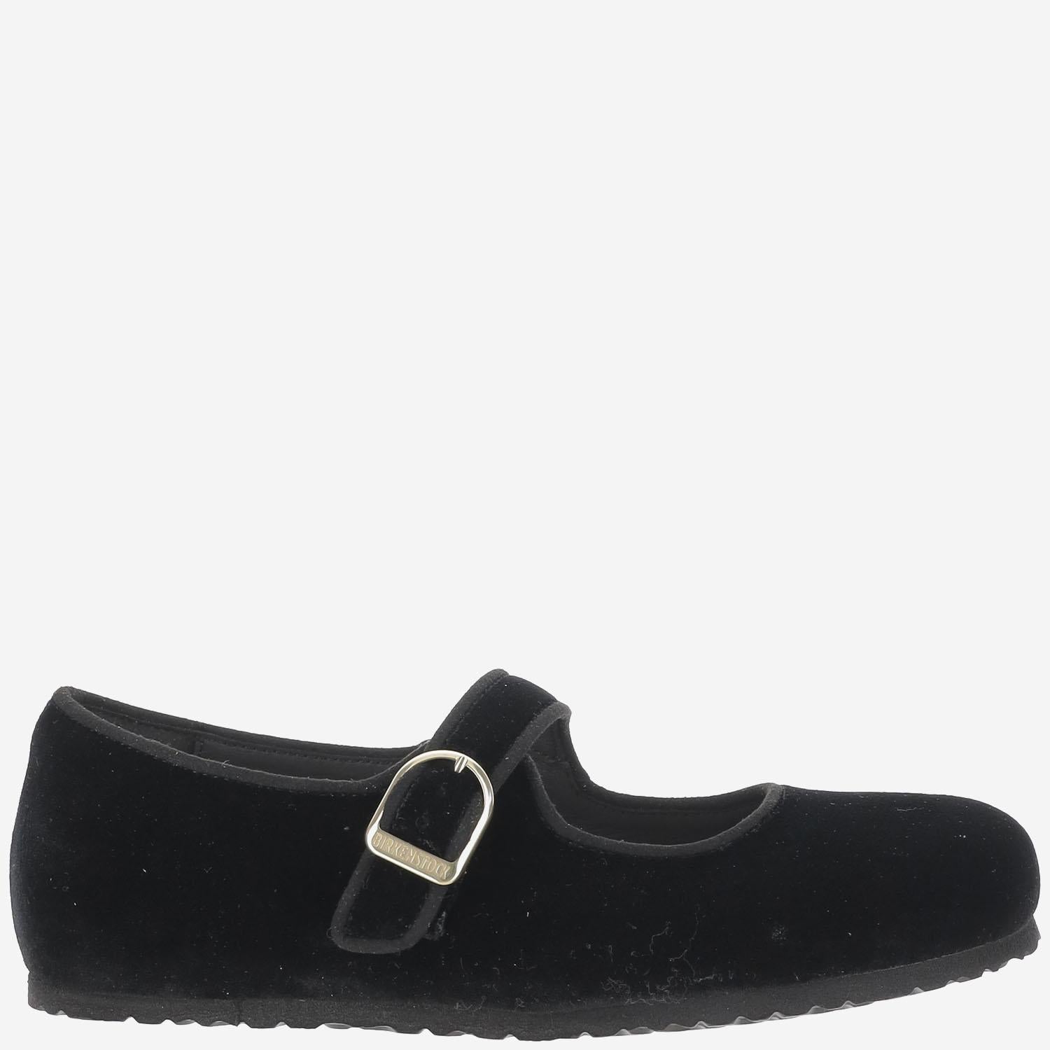 BALLERINE SANTA CLARITA IN VELLUTO 1030802 BLACK BIRKENSTOCK 