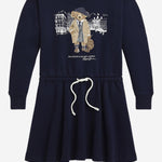 ABITO IN MISTO COTONE CON STAMPA POLO BEAR 312979035 001 POLO RALPH LAUREN KIDS 