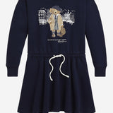 ABITO IN MISTO COTONE CON STAMPA POLO BEAR 312979035 001 POLO RALPH LAUREN KIDS 