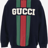 FELPA CON CAPPUCCIO IN COTONE CON LOGO 791861 XJGOF4392 GUCCI KIDS 