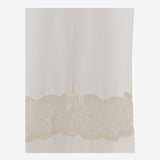 ABITO IN COTONE CON DETTAGLIO IN PIZZO 6261K21078 White CARVEN 