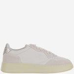 SNEAKERS MEDALIST LOW IN PELLE<BR/> AULWNU01 WHTWHT AUTRY 