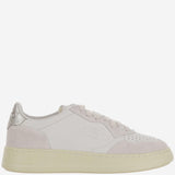 SNEAKERS MEDALIST LOW IN PELLE<BR/> AULWNU01 WHTWHT AUTRY 