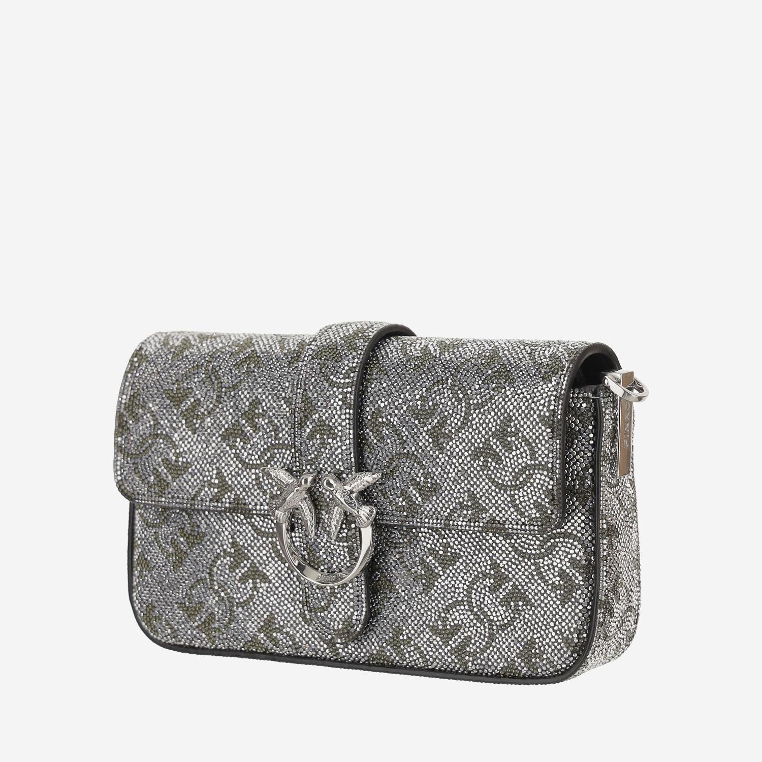 BORSA A TRACOLLA LOVE ONE SLOUCHY BABY 105353 A20DZZFN PINKO 