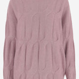 MAGLIONE TRECCIA IN CASHMERE E SETA 25577002 60 ALLUDE 