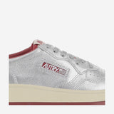 SNEAKERS LOW MEDALIST AULWPA03 SILVERRED AUTRY 