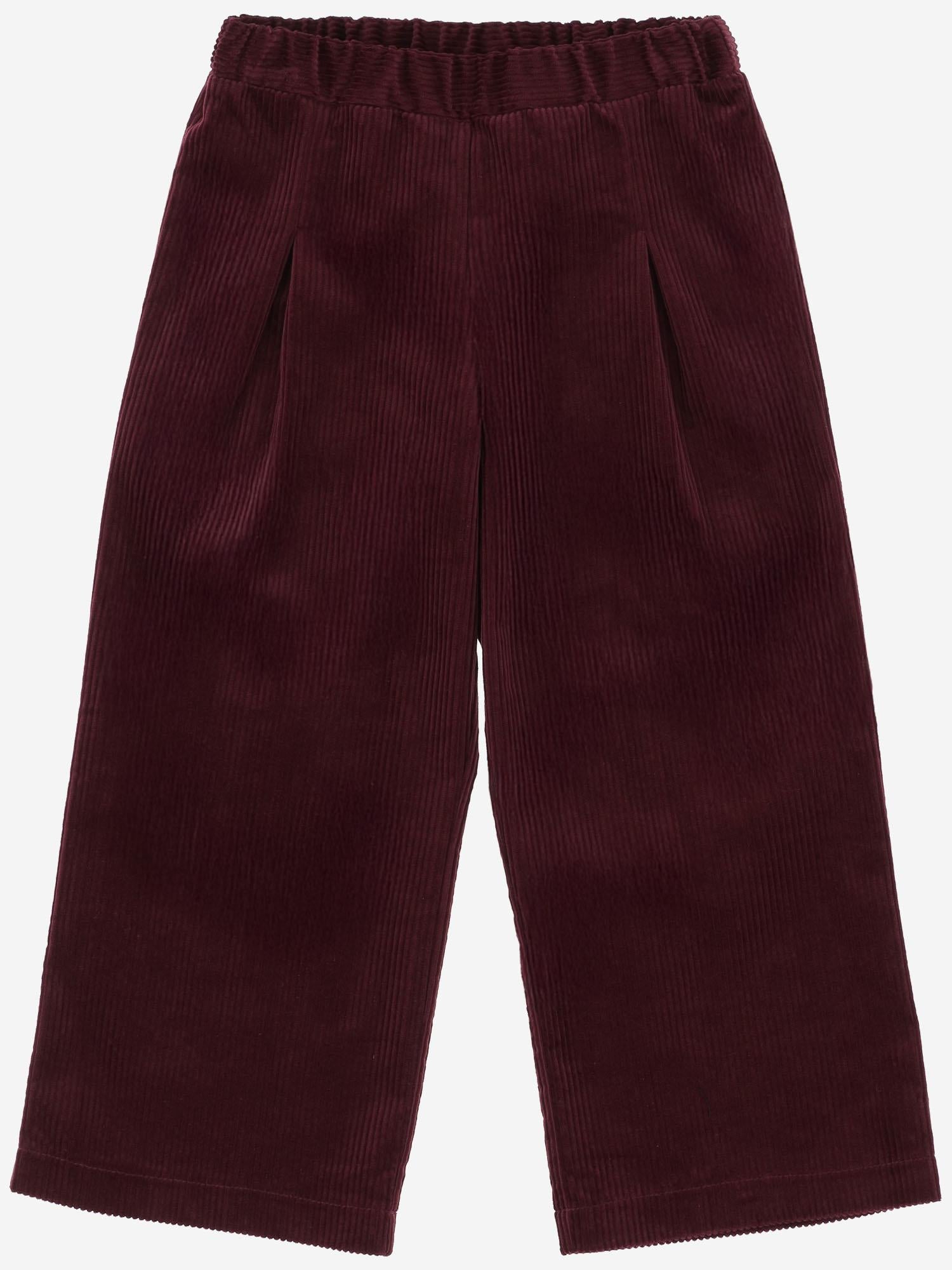 PANTALONI IN VELLUTO A COSTE THELMA 72 NICOLETTA FANNA KIDS 