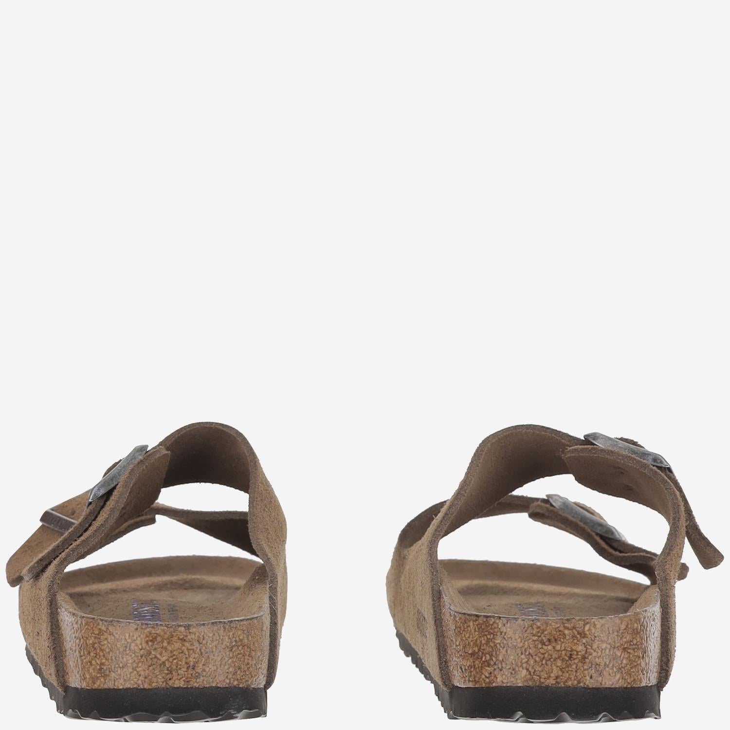 SANDALI ARIZONA IN SUEDE 1030865 DARKTEA BIRKENSTOCK 