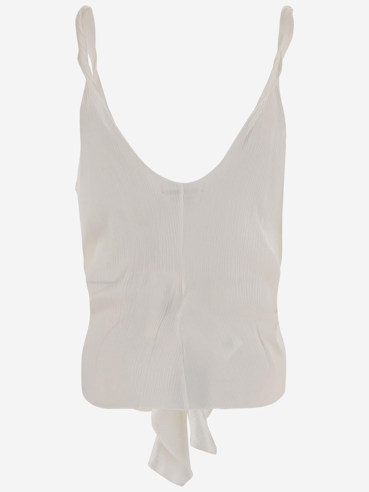 CANOTTA IN SETA CON VITA ANNODATA TP0365 PG1897002 JW ANDERSON 