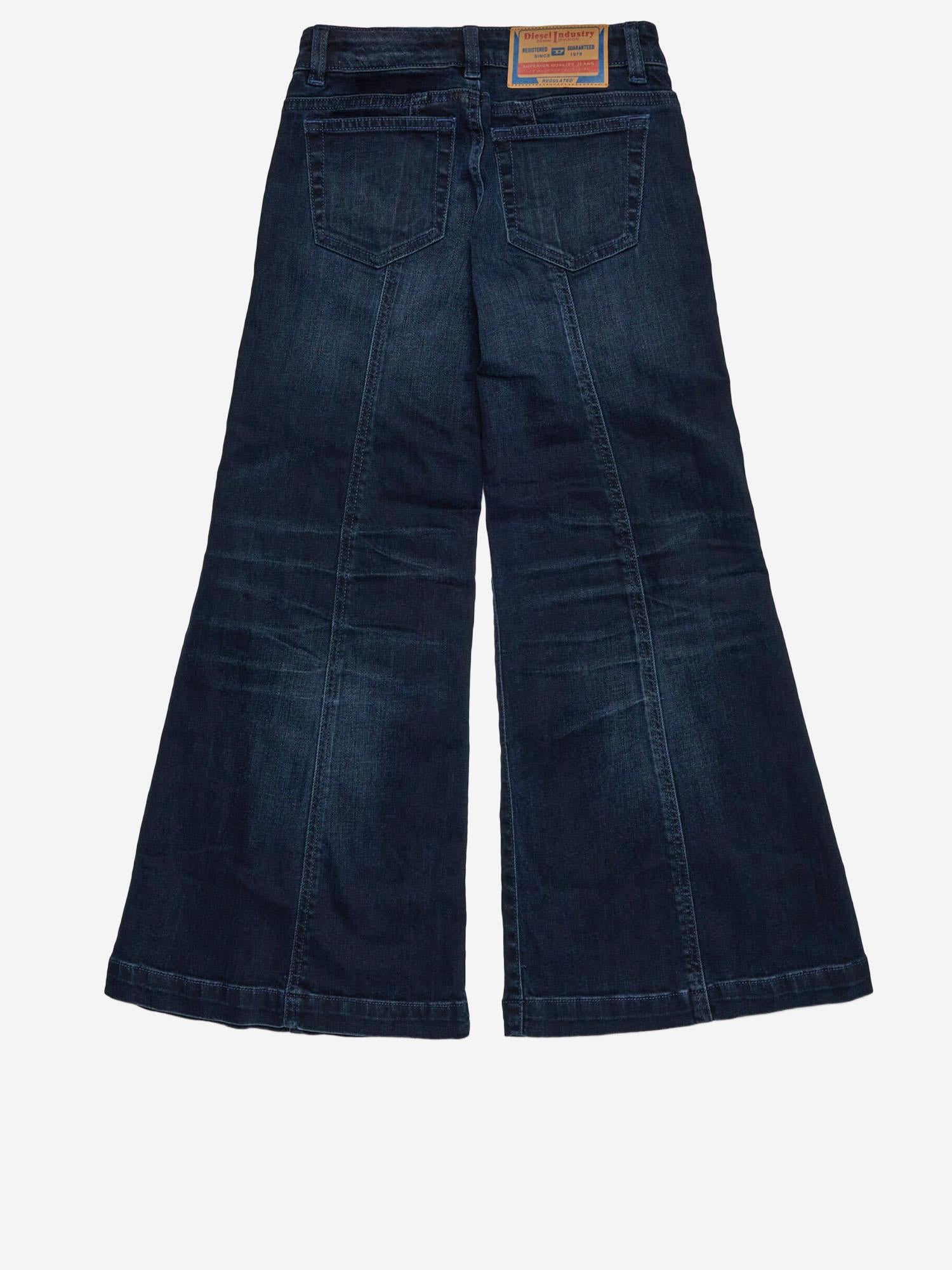 JEANS IN DENIM DI COTONE STRETCH J02343 KXBQMK01 DIESEL KIDS 