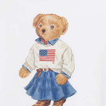 T-SHIRT POLO BEAR IN JERSEY DI COTONE 312A98403 001 POLO RALPH LAUREN KIDS 