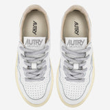 SNEAKERS MEDALIST LOW<BR/> KULK WF01LEASUEFOURWHTSILV AUTRY KIDS 
