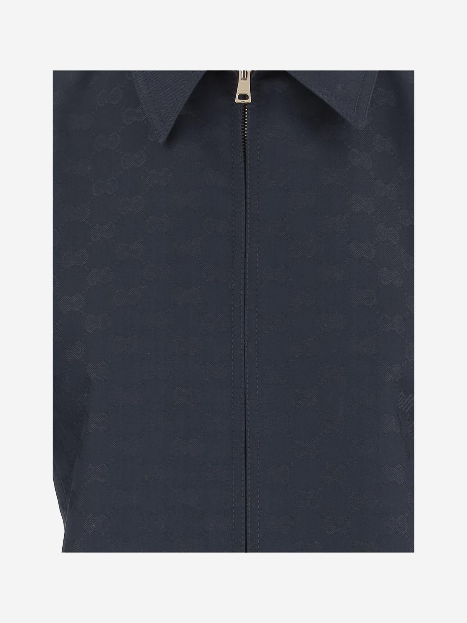 GIACCA IN MISTO COTONE CON MOTIVO GG 851889 ZAQXT4474 GUCCI 