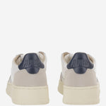 SNEAKERS MEDALIST LOW IN PELLE AULWLS28 LEATSUEDEWHTBLUE AUTRY 