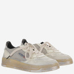 SNEAKERS MEDALIST SUPER VINTAGE AVLWME01 MESHLEATBLKSILV AUTRY 