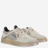 SNEAKERS MEDALIST SUPER VINTAGE AVLWME01 MESHLEATBLKSILV AUTRY 