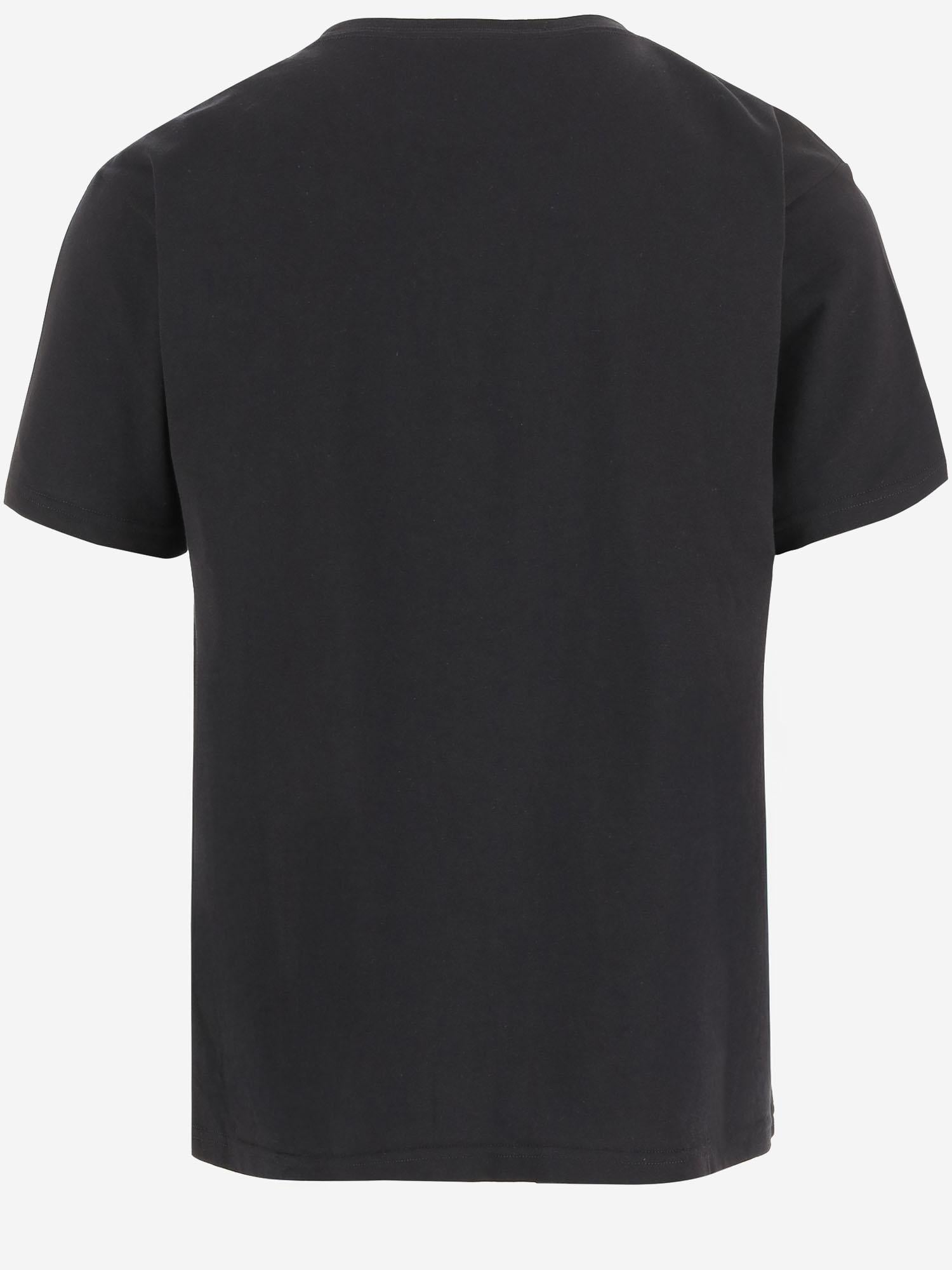 T-SHIRT IN COTONE CON STAMPA PANTHER 8B3MG25W A550NR VALENTINO 