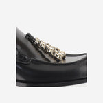 Mocassini mule Edge in pelle di vitello spazzolata L814379X70 1100 LOEWE 