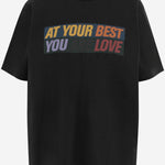 T-SHIRT IN COTONE CON STAMPA 2601150S 001 SACAI 