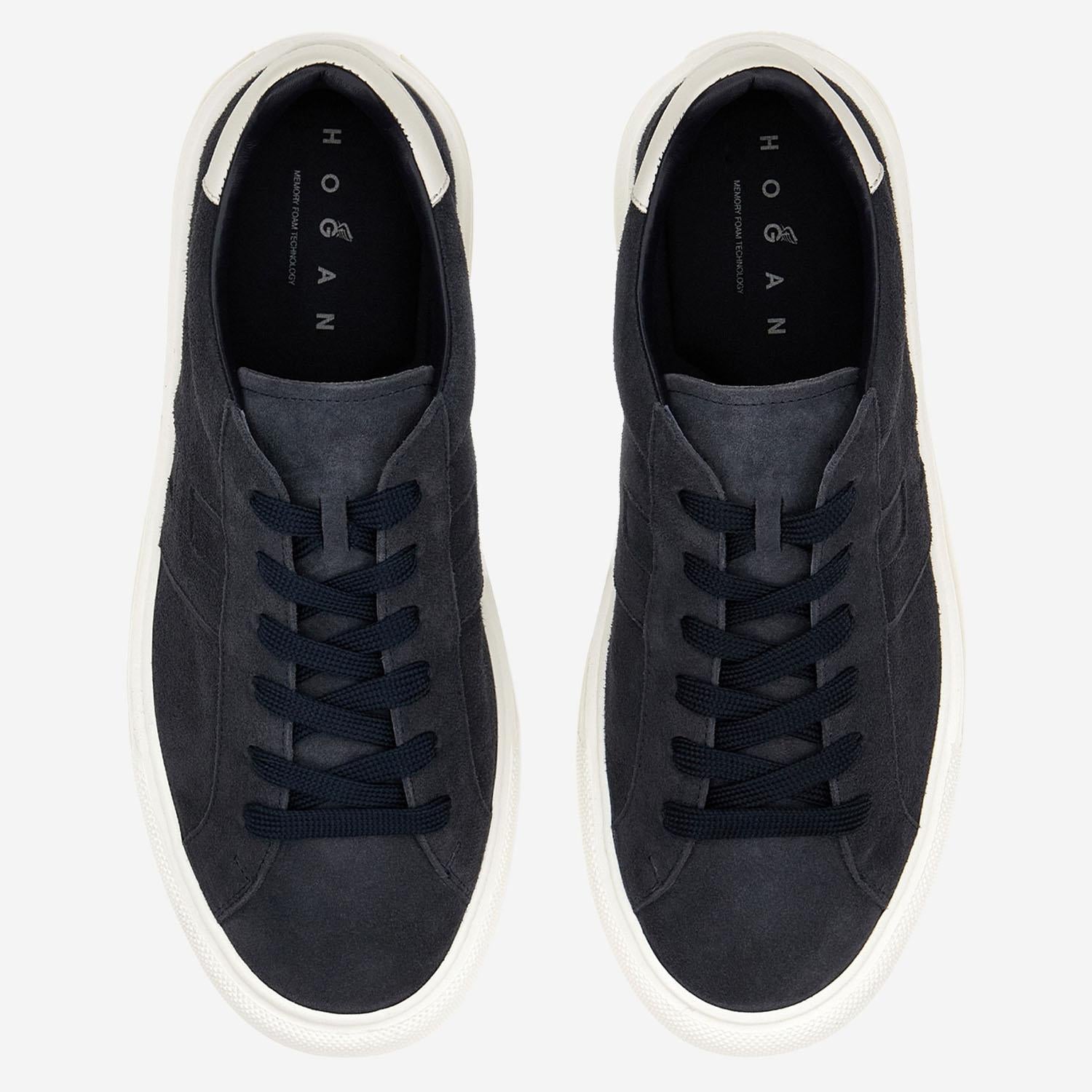 Sneakers Rebel in pelle blu HXM6910FU10 UHO01VU HOGAN 