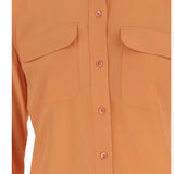 CAMICIA IN SETA Q23E231 FLAMINGO EQUIPMENT 