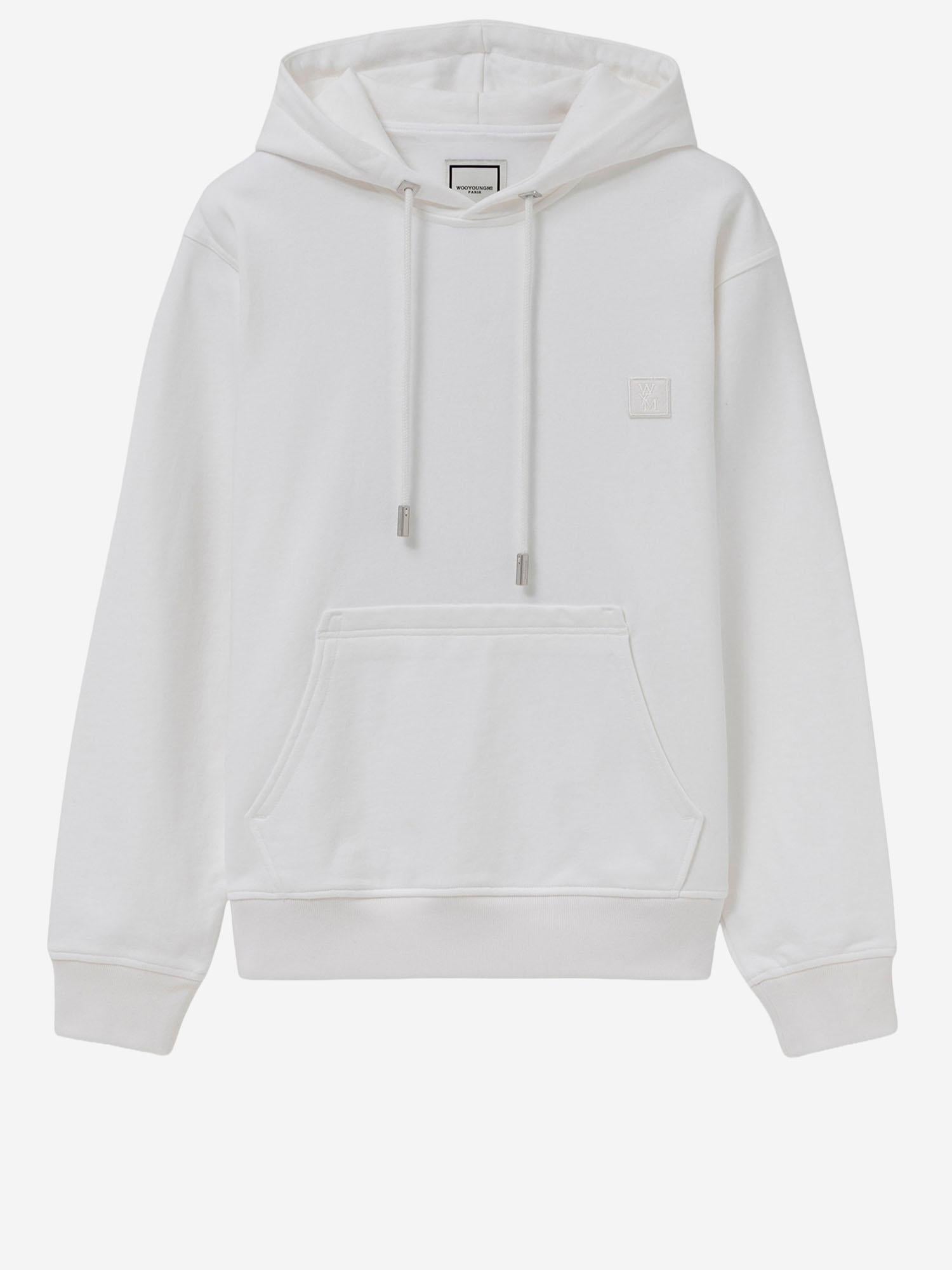 felpa con cappuccio in cotone W261TS36 719W WOOYOUNGMI 