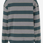 MAGLIA IN COTONE CON MOTIVO A RIGHE MJLA39 19DDF0E5Q MIU MIU 