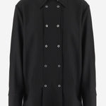 CAMICIA DOPPIOPETTO IN LANA J03DL0211 J40291001 JIL SANDER 
