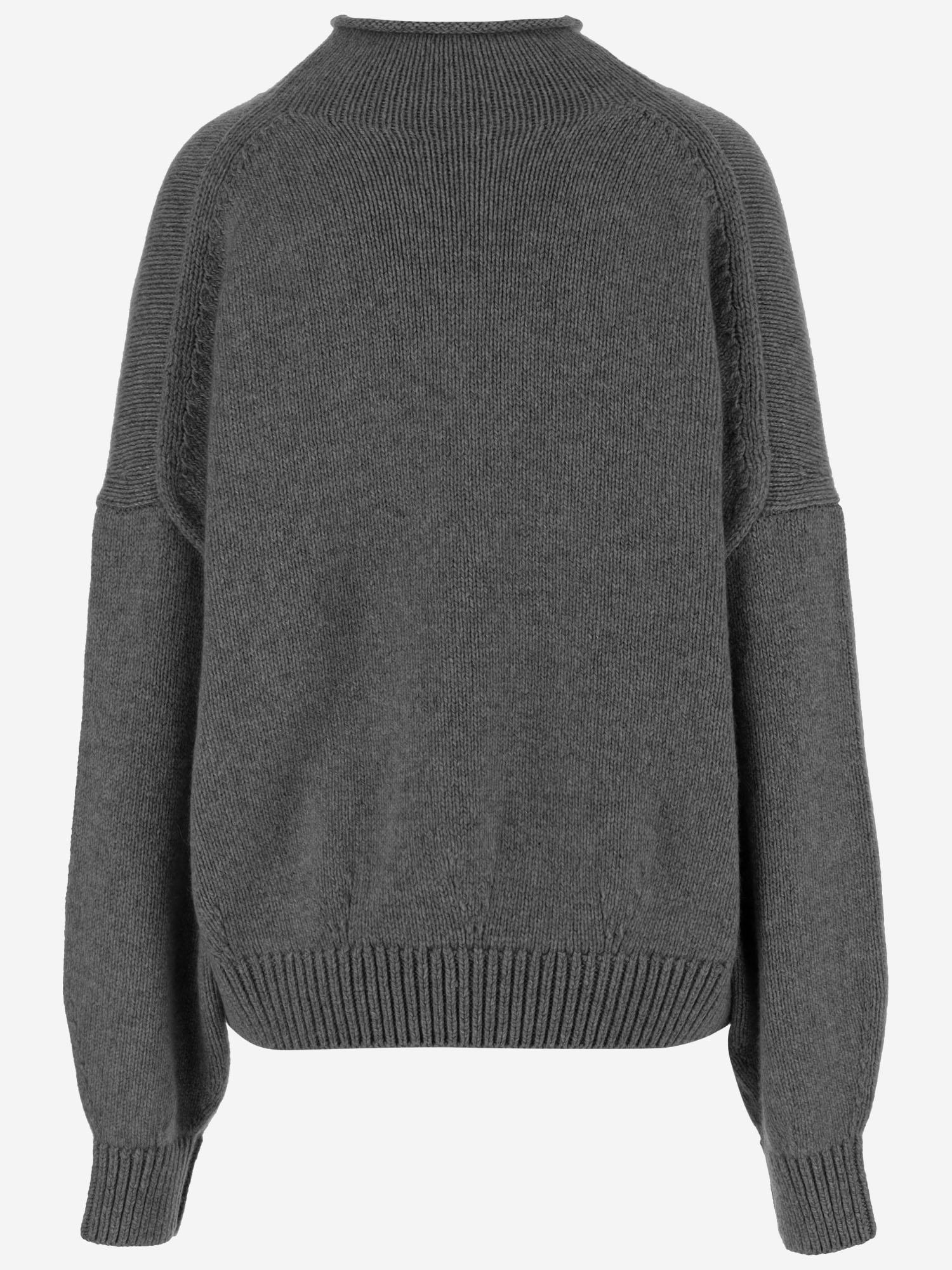 CARDIGAN IN CASHMERE CON COLLO ALTO 18046645 271 KHAITE 