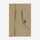 PARKA CORTO IN COTONE 8110901 FLAX BURBERRY 