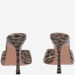 Mules Alexa in pelle ALEXASLIPPER 95LEOPARDSNAKE AMINA MUADDI 
