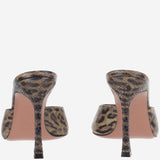 Mules Alexa in pelle ALEXASLIPPER 95LEOPARDSNAKE AMINA MUADDI 