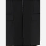 GIACCA MONOPETTO IN MISTO LANA CON COLLO SATIN 104668 A2CNZ99 PINKO 