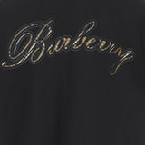 T-SHIRT IN COTONE CON LOGO 8119183 BLACK BURBERRY 