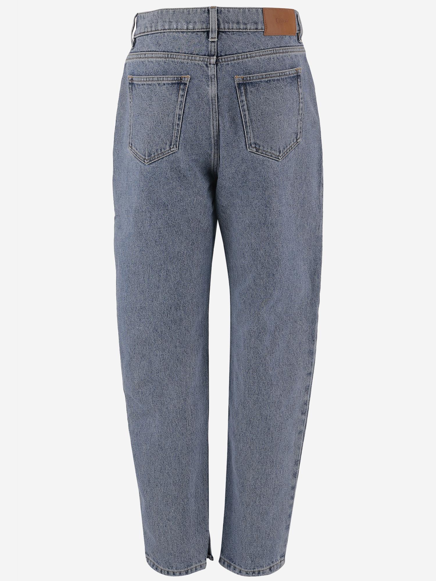 JEANS IN DENIM DI COTONE CH26SDP30151 40P CHLOE 