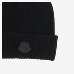 BERRETTO IN LANA CON LOGO EE 3B00002M6727 999 MONCLER 