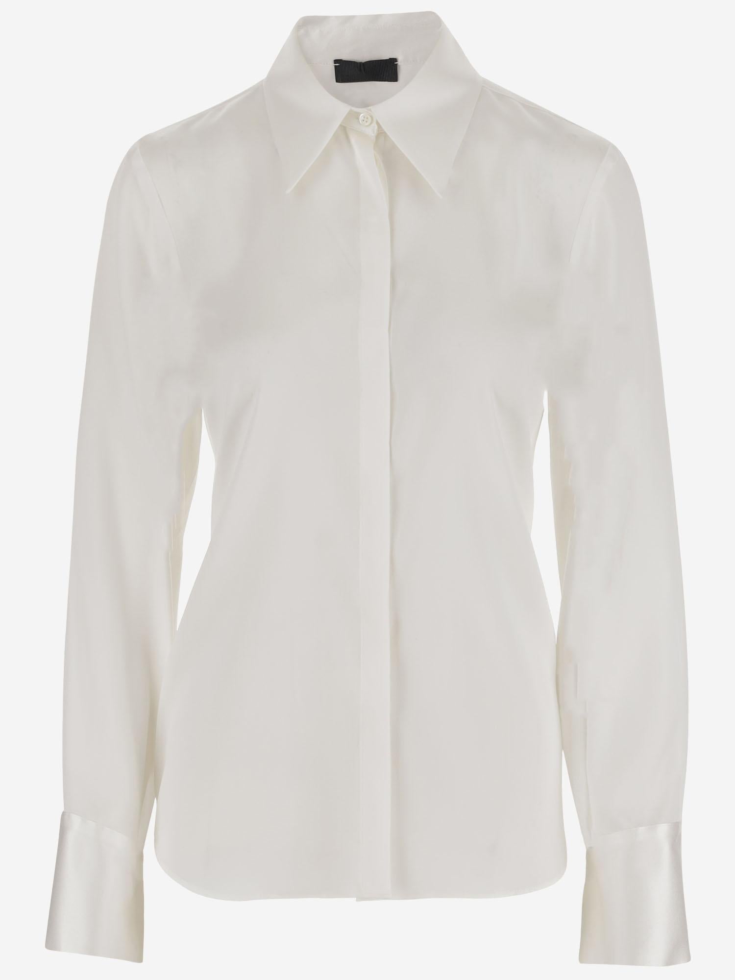 CAMICIA IN SETA STRETCH 4494 2094901 F.IT 