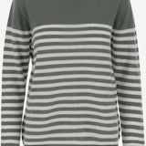 MAGLIONE IN CASHMERE CON MOTIVO A RIGHE P2C110 V203 BRUNO MANETTI 