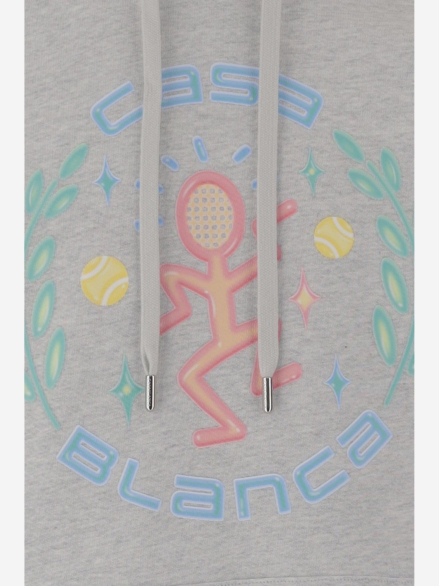 FELPA IN COTONE CON LOGO MSP26JTP292 03 CASABLANCA 