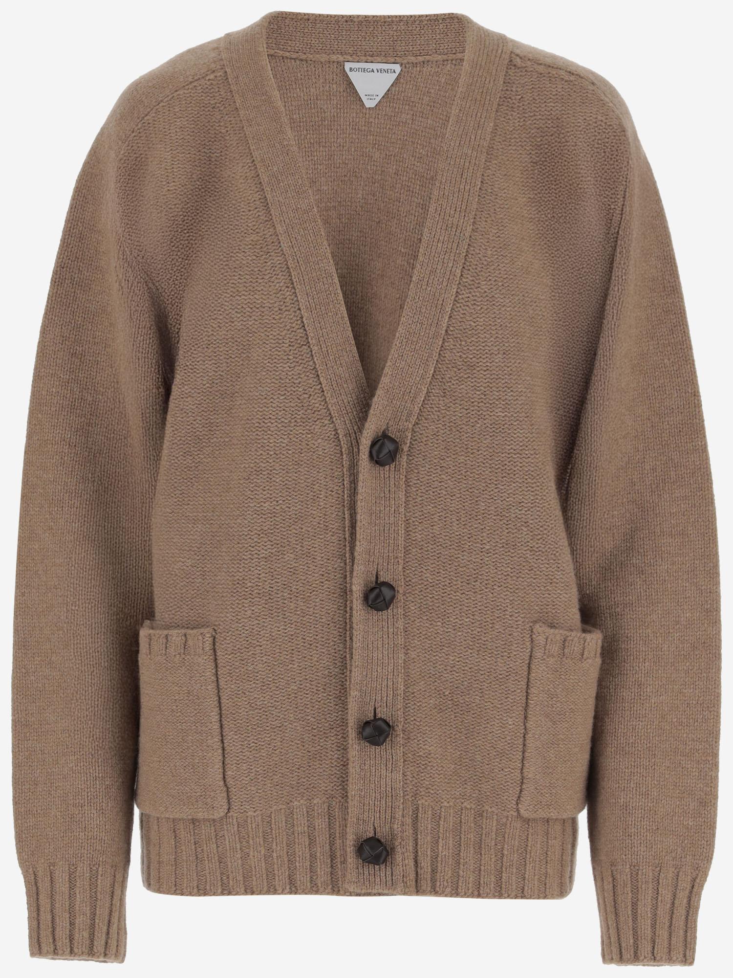 CARDIGAN IN LANA 835396 V5LS02343 BOTTEGA VENETA 