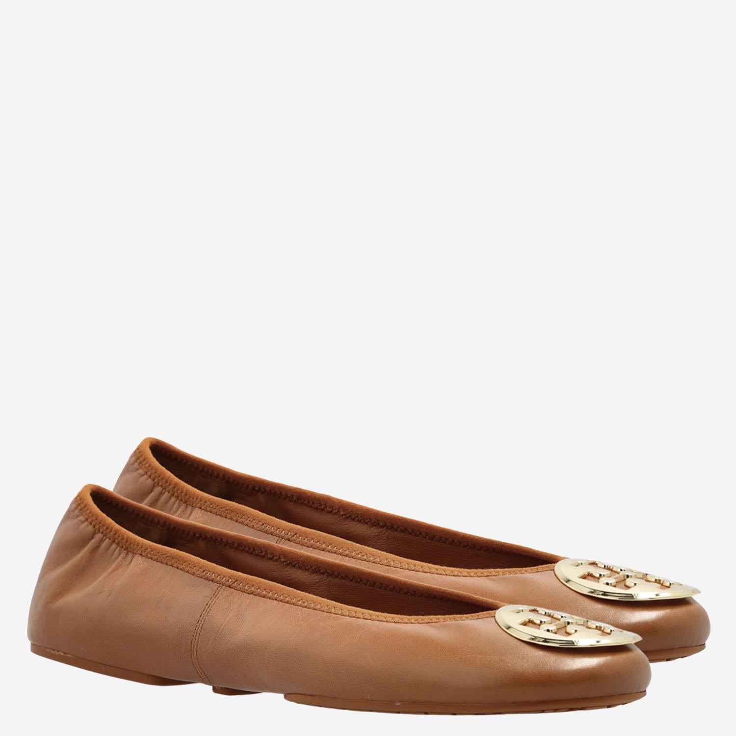 REVA TRAVEL BALLETBALLERINE REVA IN NAPPA 175134 240 TORY BURCH 