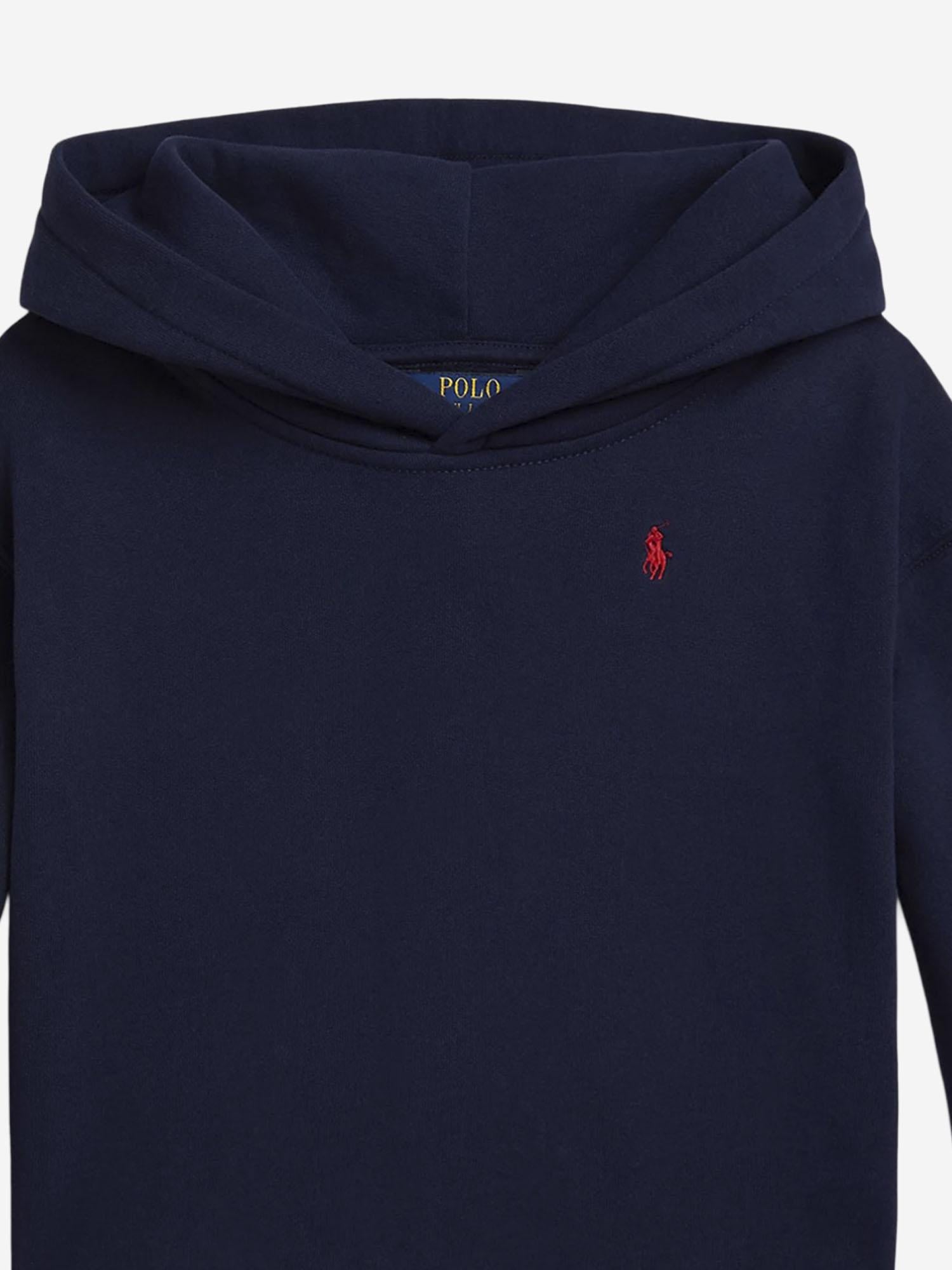 FELPA IN MISTO COTONE CON LOGO 313979043 001 POLO RALPH LAUREN KIDS 