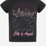 T-shirt Shrunk City Of Angels in cotone stretch 807341 TSVR51041 BALENCIAGA 