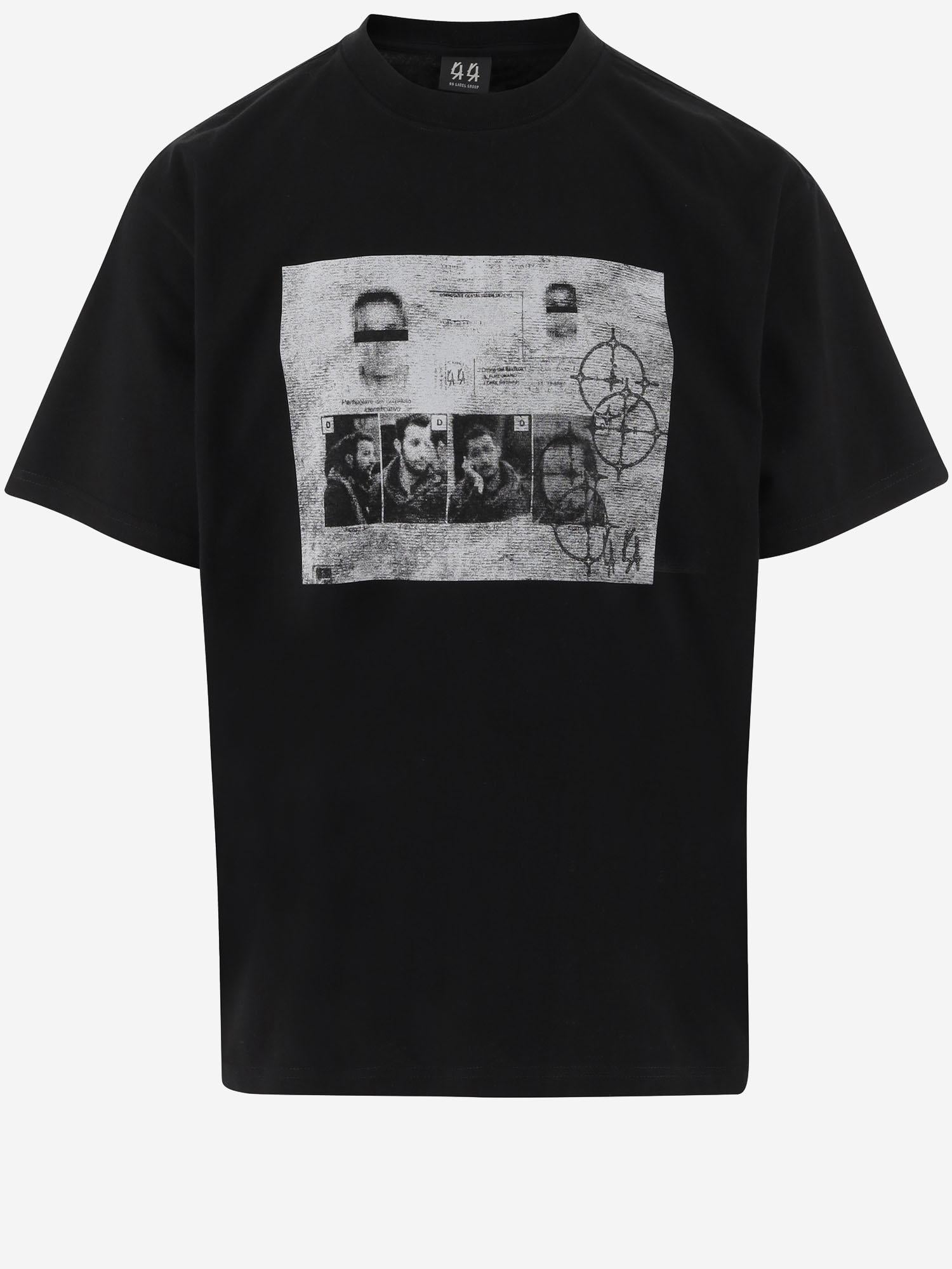 T-SHIRT IN COTONE CON STAMPA B0030556 FA582P684 44 LABEL GROUP 