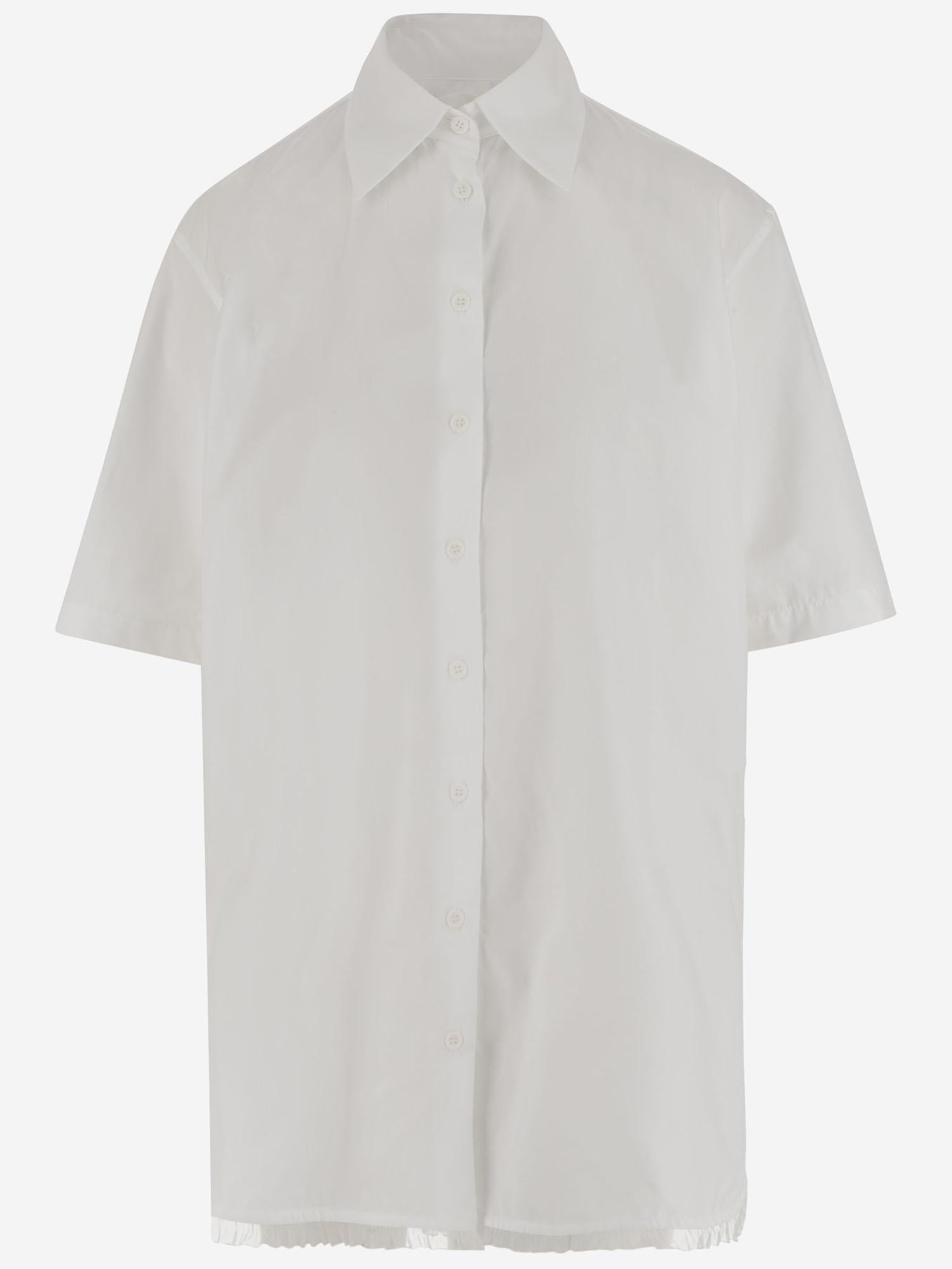 CAMICIA DOUGLAS IN COTONE SH02A COPOWHITE NICCOLO PASQUALETTI 