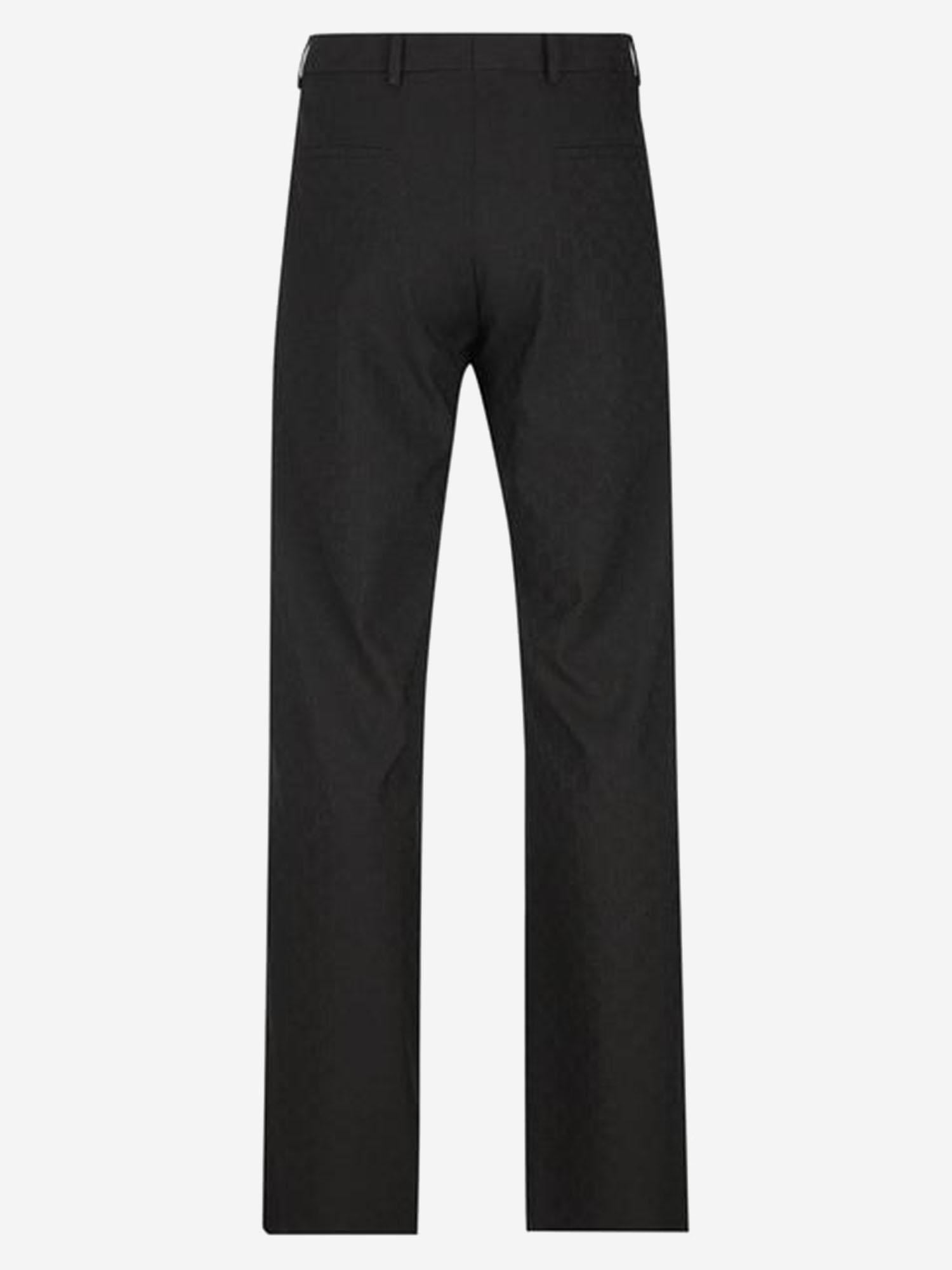 PANTALONI IN MISTO LANA CON MOTIVO GG 864053 ZAUUC1000 GUCCI 